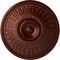 Ekena Millwork Modena Ceiling Medallion (Fits Canopies up to 5 1/4"), 23 1/2"OD x 3 1/2"P, Antique Copper CM23MOACS - alternate 1